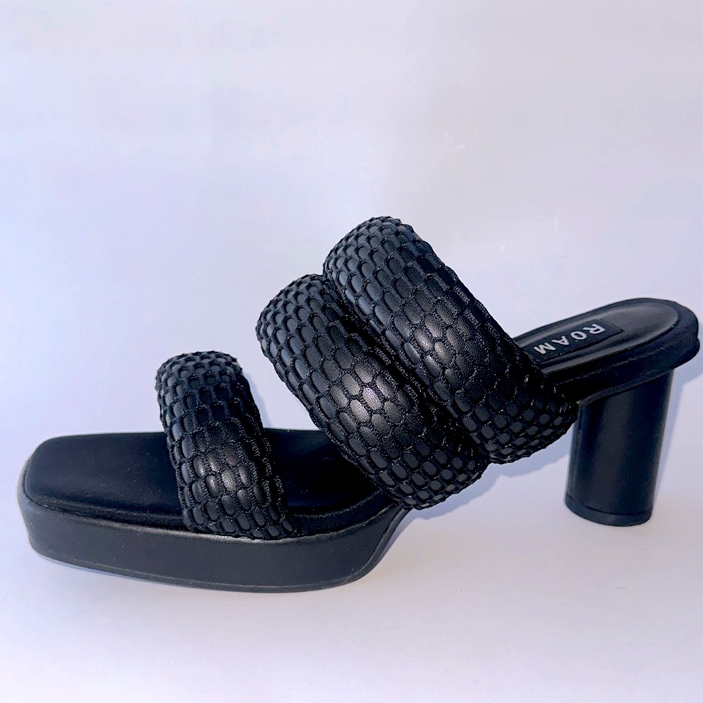Roam Mesh Tower Heel Black US 12